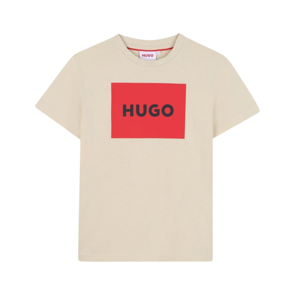 Hugo Tshirt Logo Stone