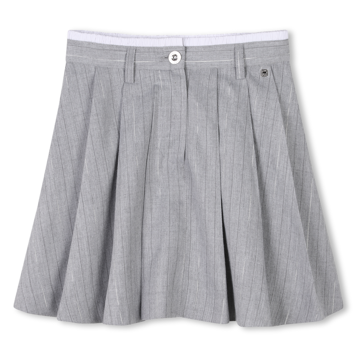 Dkny Skirt Pleated Grey