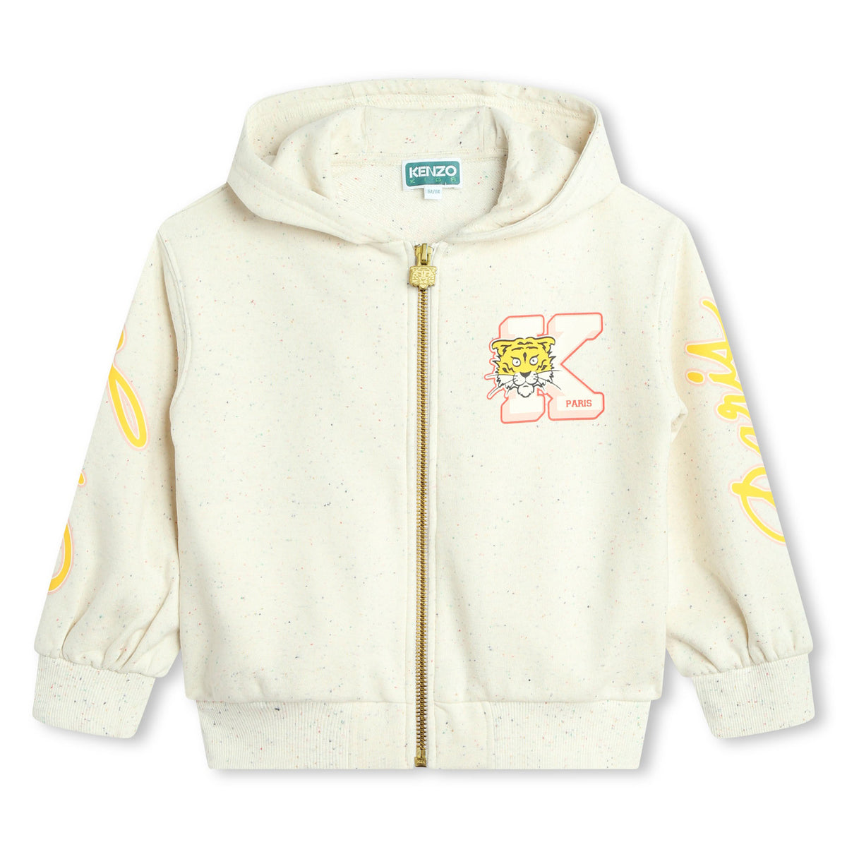 Kenzo Jacket Tiger Logo Cream