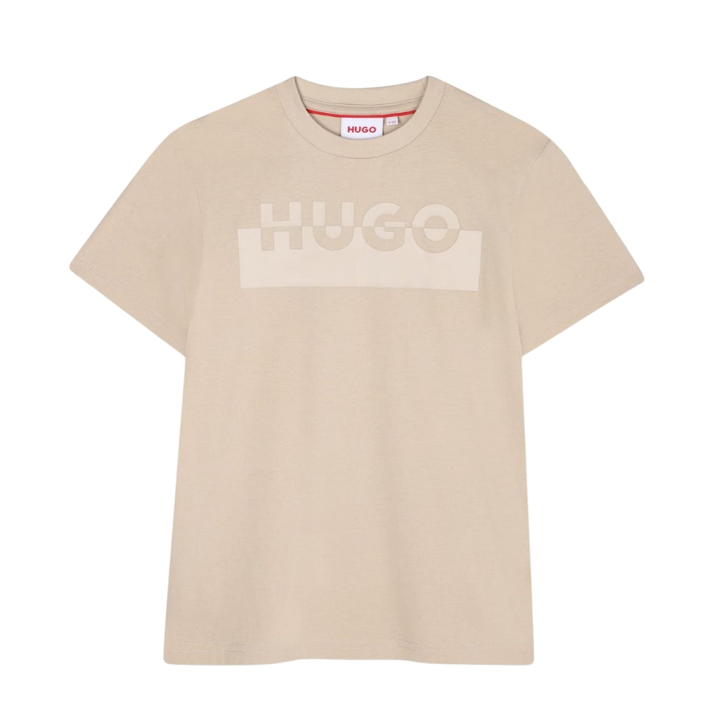 Hugo Tshirt Logo Stone