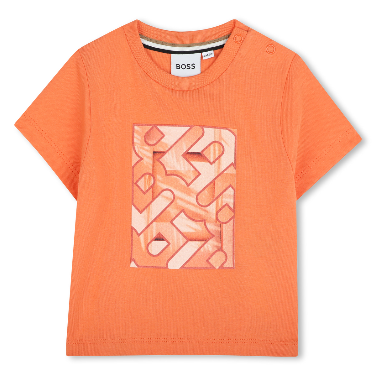 Boss Tshirt Graphic Print Red