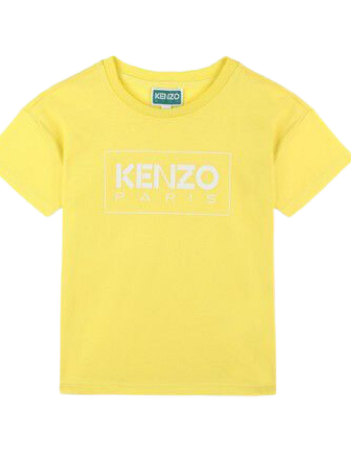 Kenzo Tshirt Logo Yellow