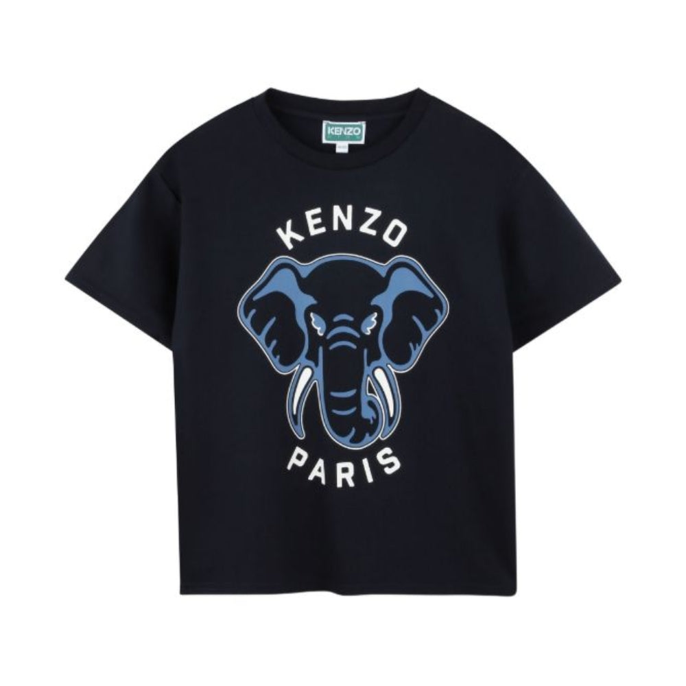Kenzo Tshirt Elephant Navy