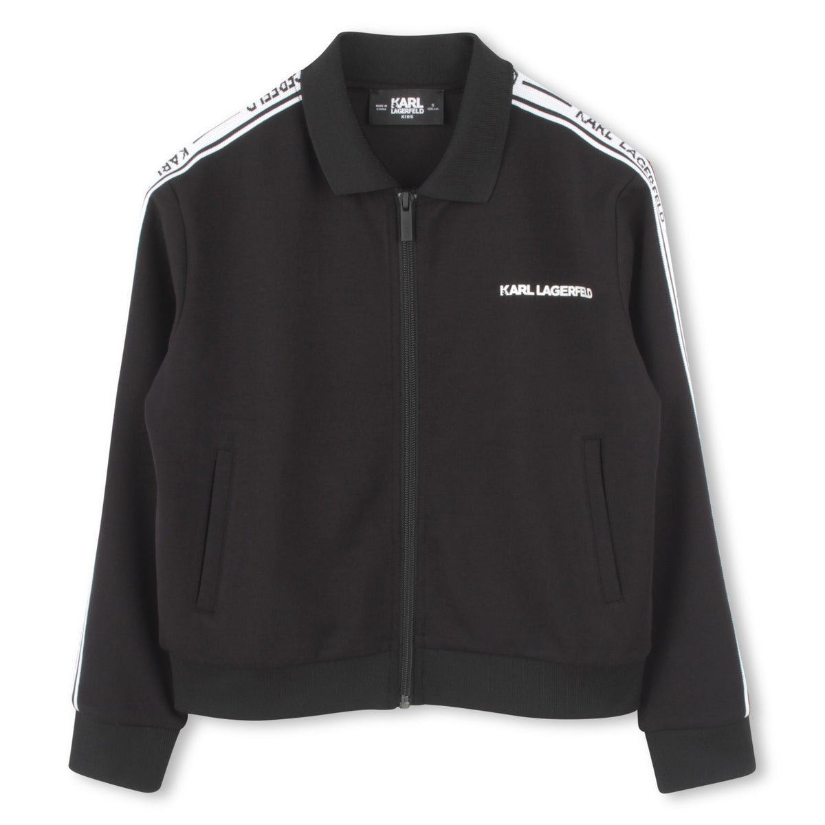 Karl Lagerfeld Jacket Logo Black