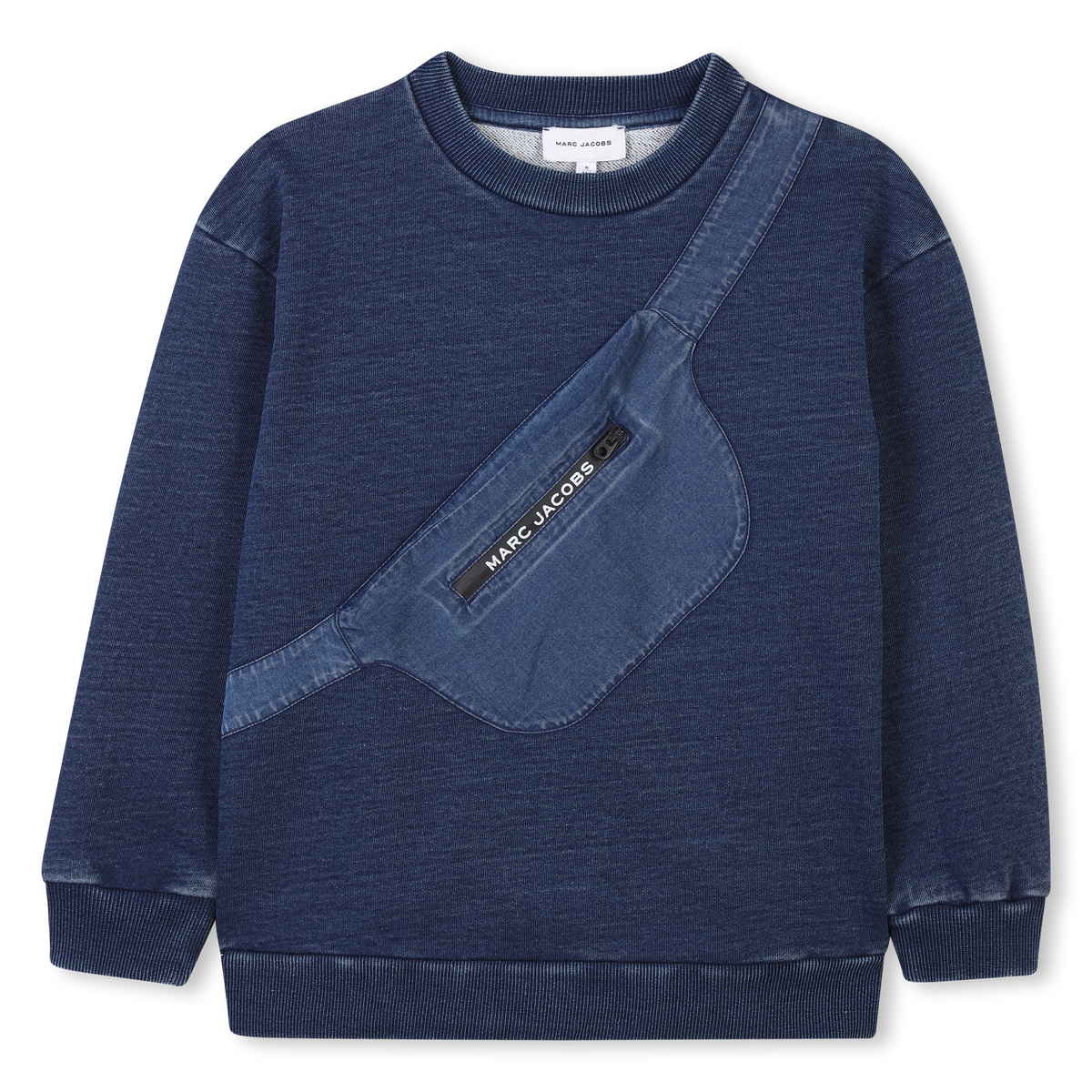 Marc Jacobs Sweater Bag Logo Denim Blue