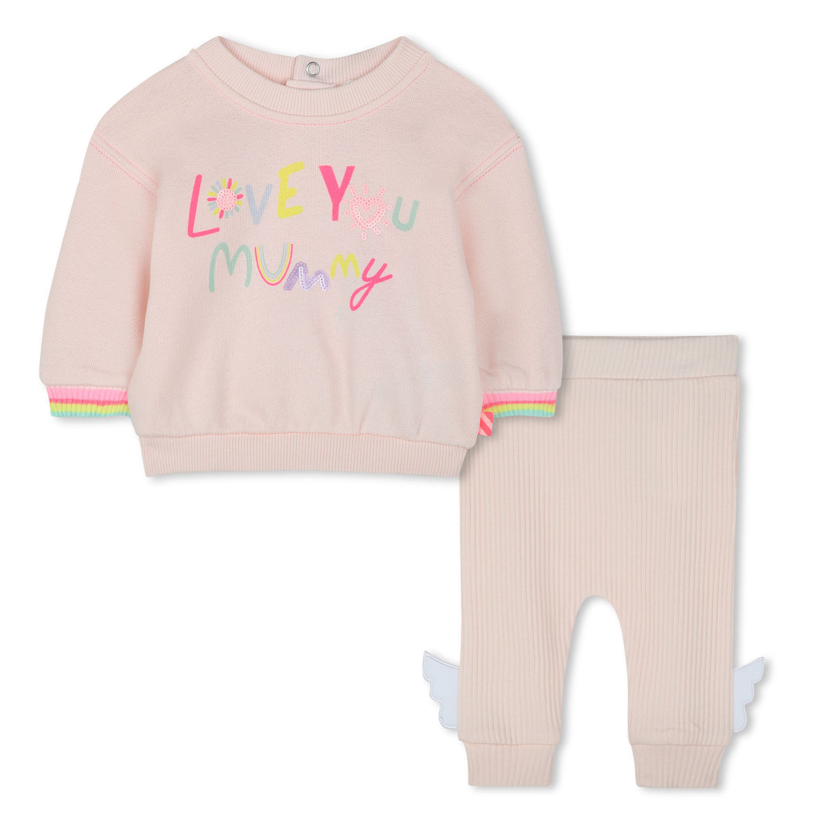 Billieblush Trackset Love You Mummy Pink