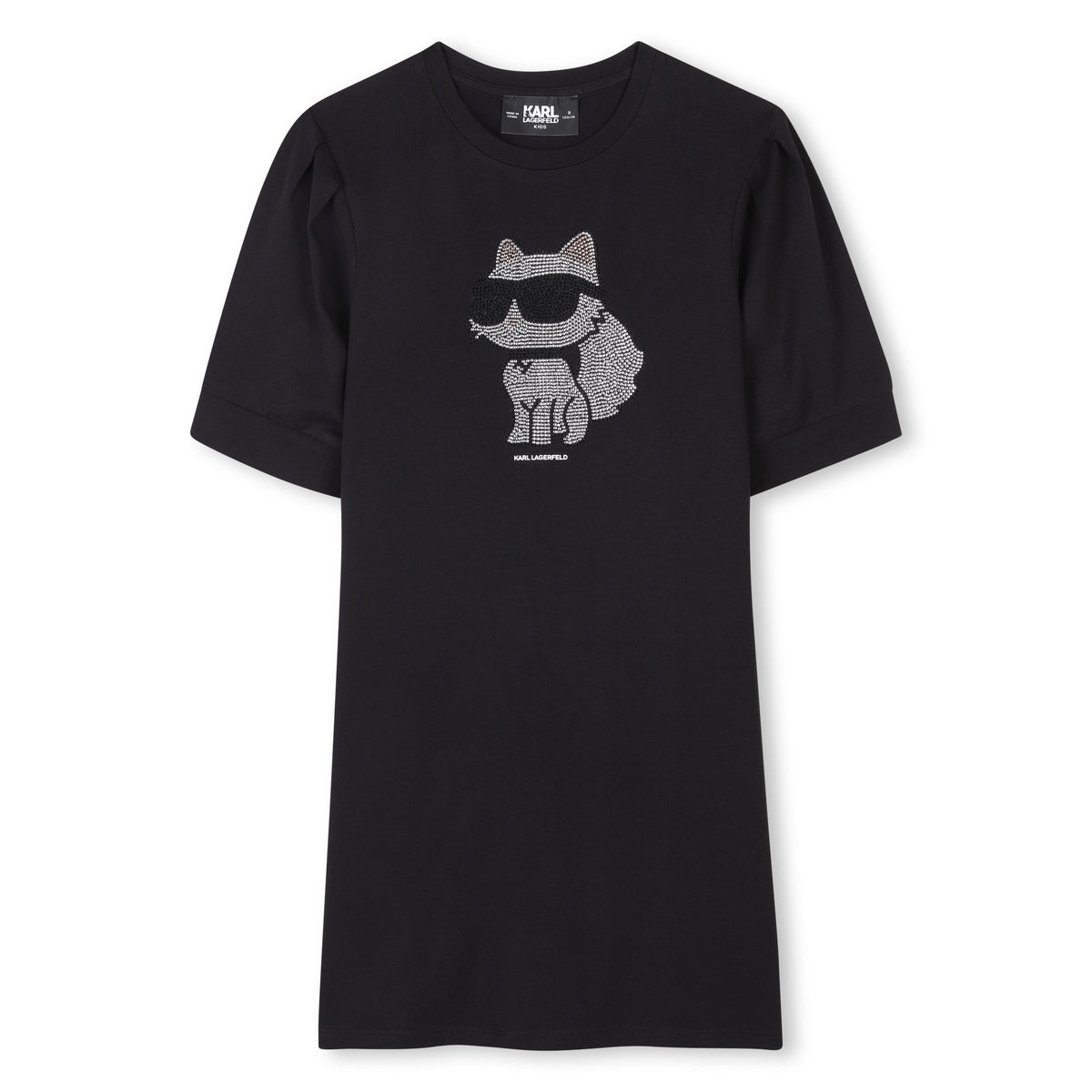 Karl Lagerfeld Dress Choupette Black