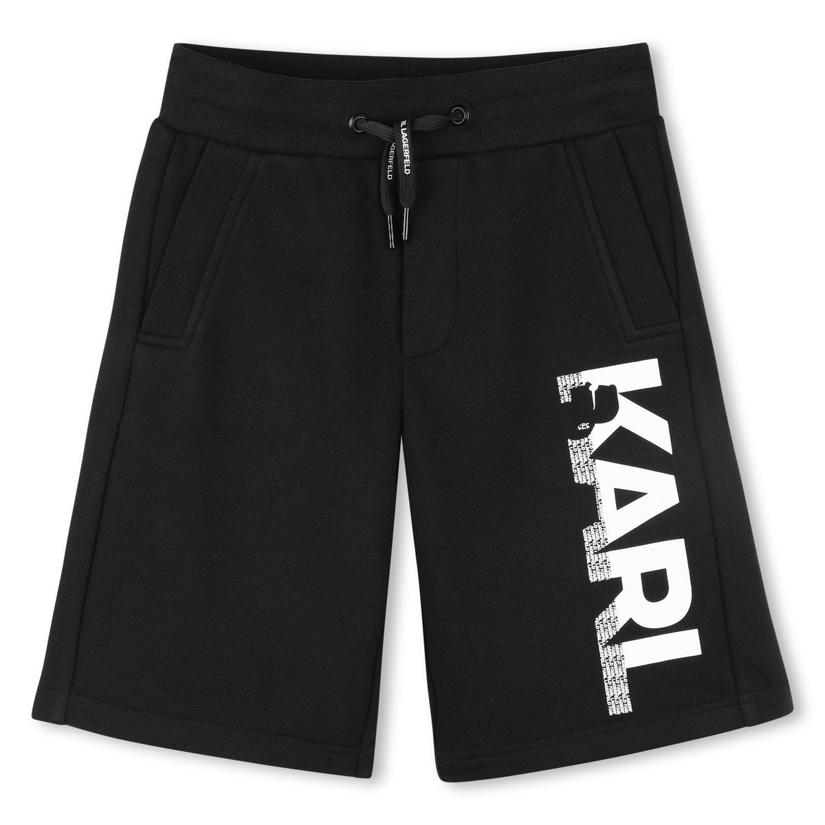Karl Lagerfeld Shorts Bermuda Logo Black