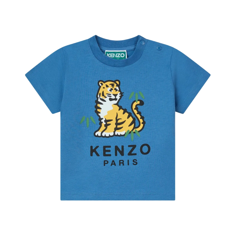 Kenzo Tshirt Tiger Blue