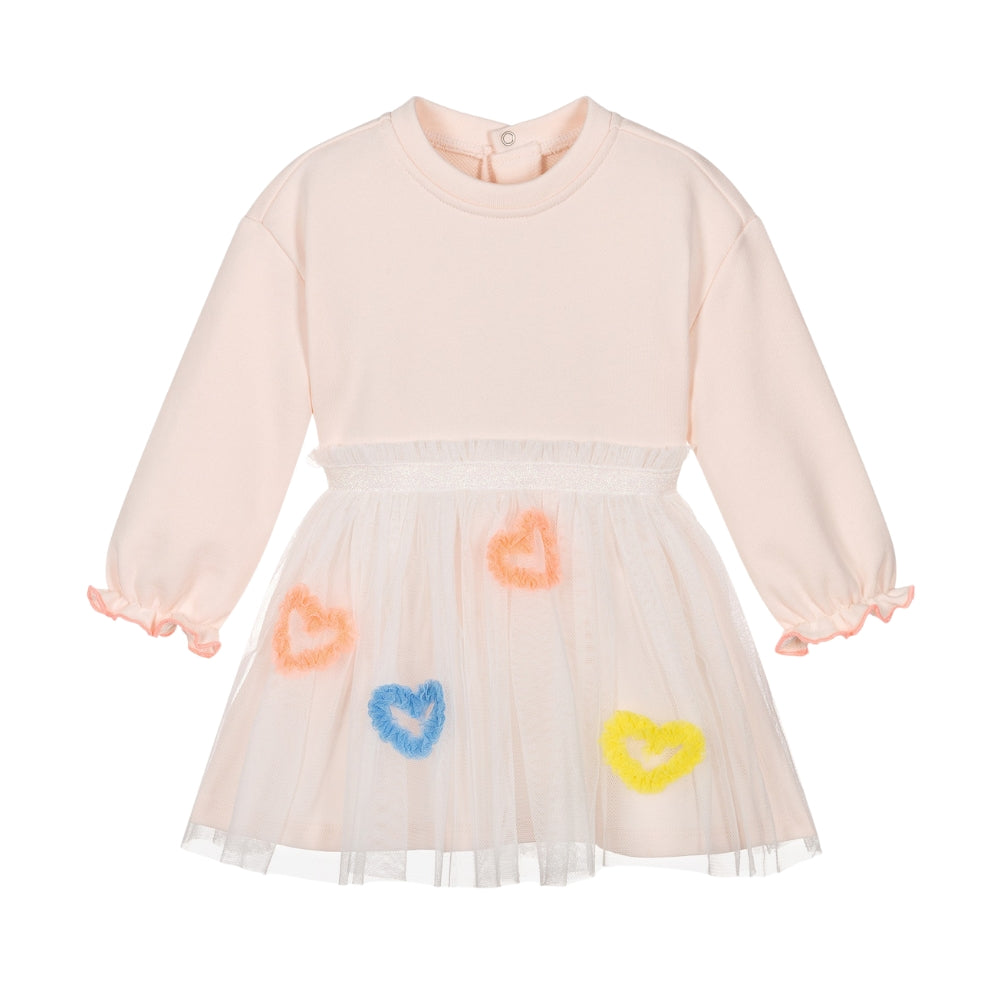 Billieblush Dress Hearts Pink