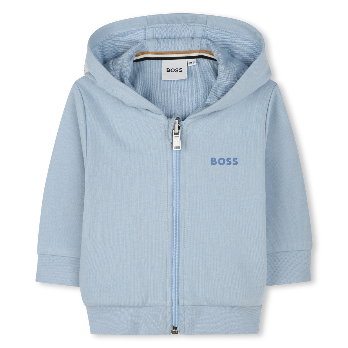 Boss Sweater Essential Hooded Blue