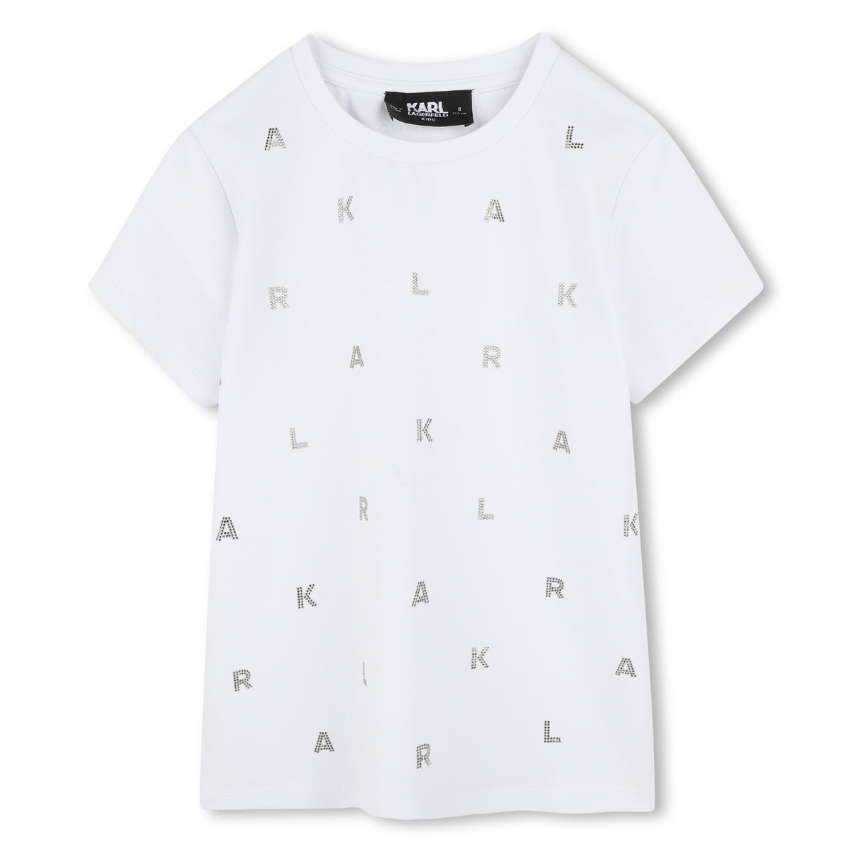 Karl Lagerfeld Tshirt Multi Logo White