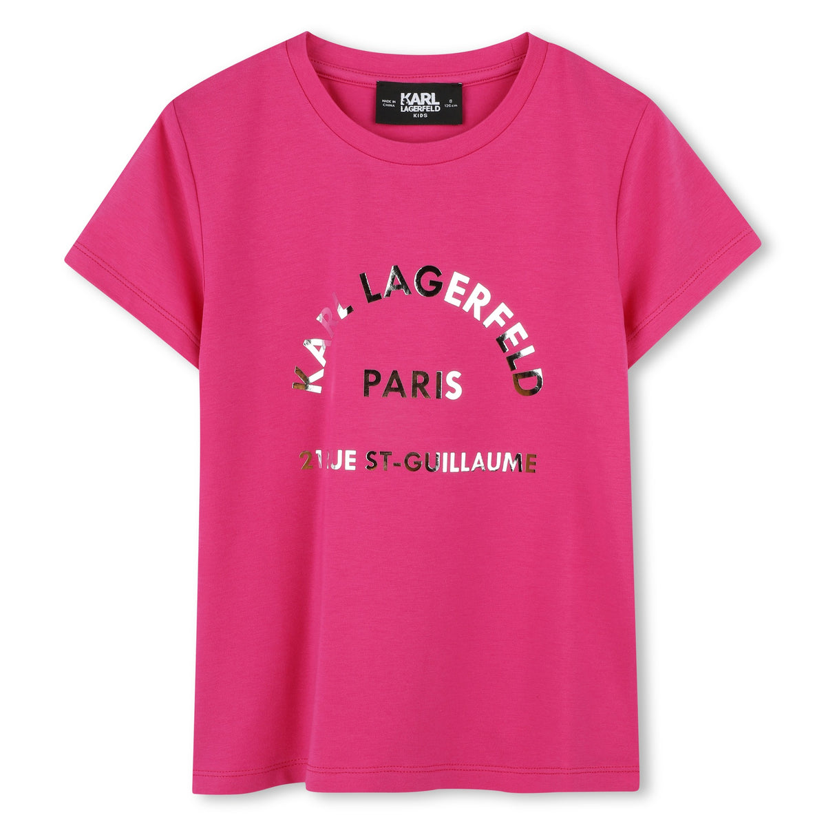Karl Lagerfeld Tshirt Paris Pink
