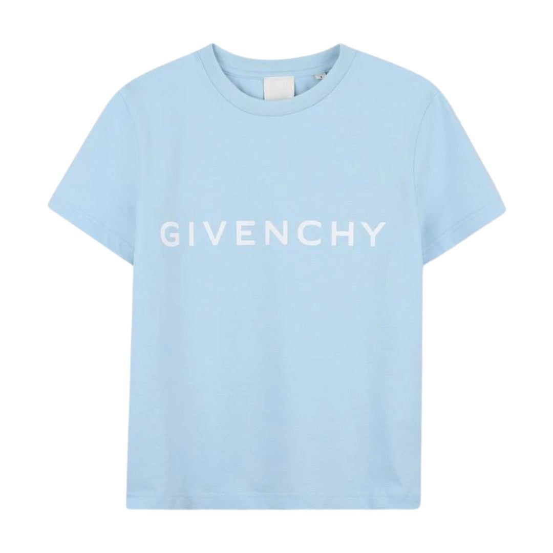 Givenchy Tshirt Logo Blue