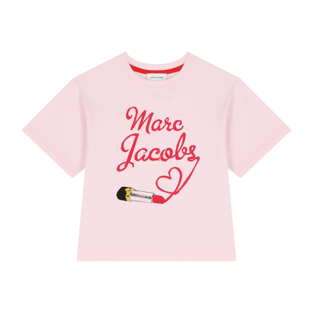 Marc Jacobs Tshirt Logo Pink