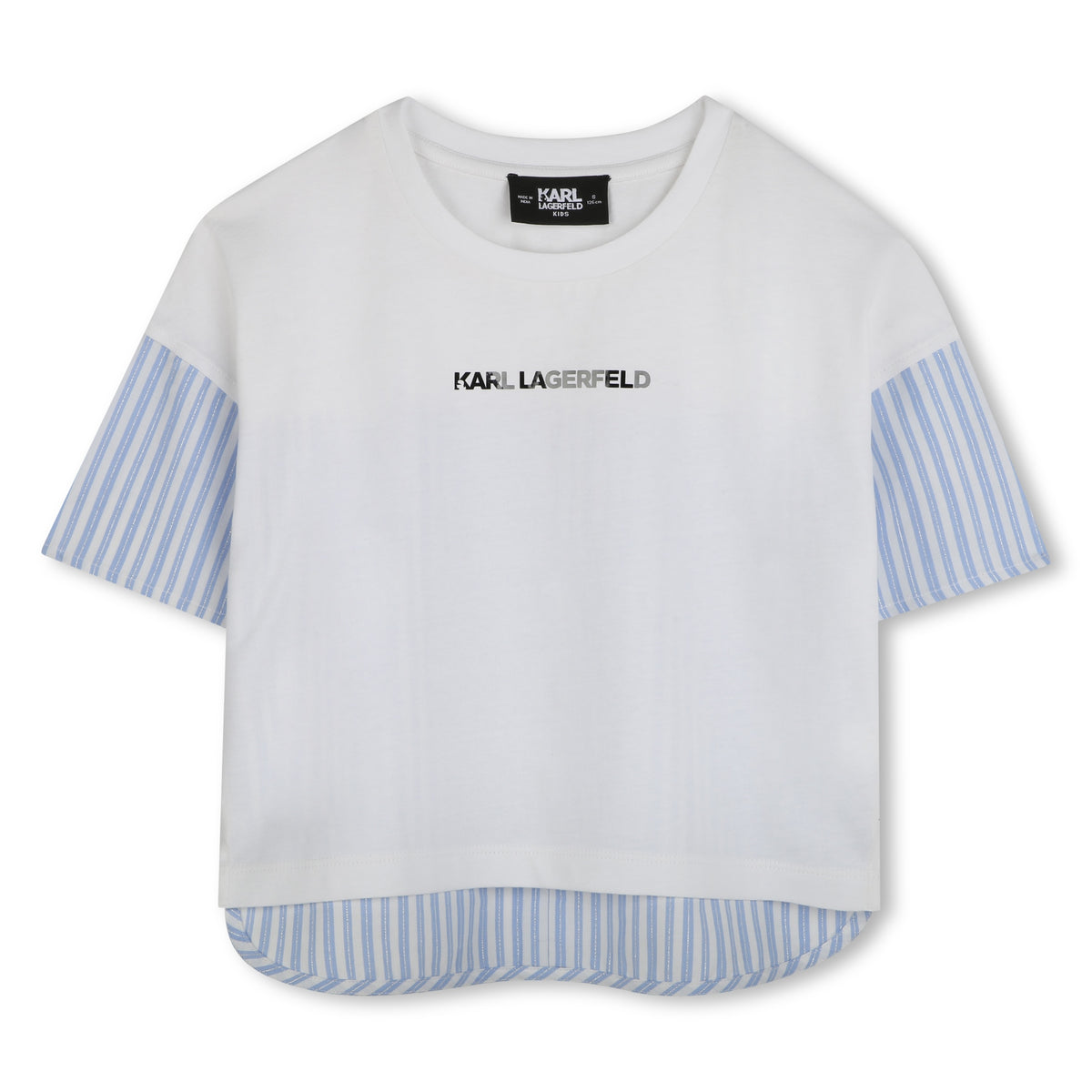 Karl Lagerfeld Tshirt Blouse Logo Blue