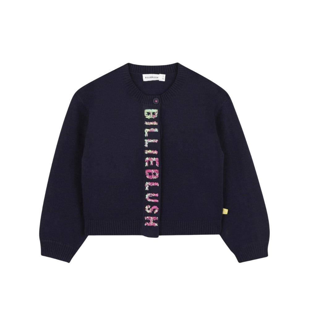 Billieblush Sweater Logo Navy