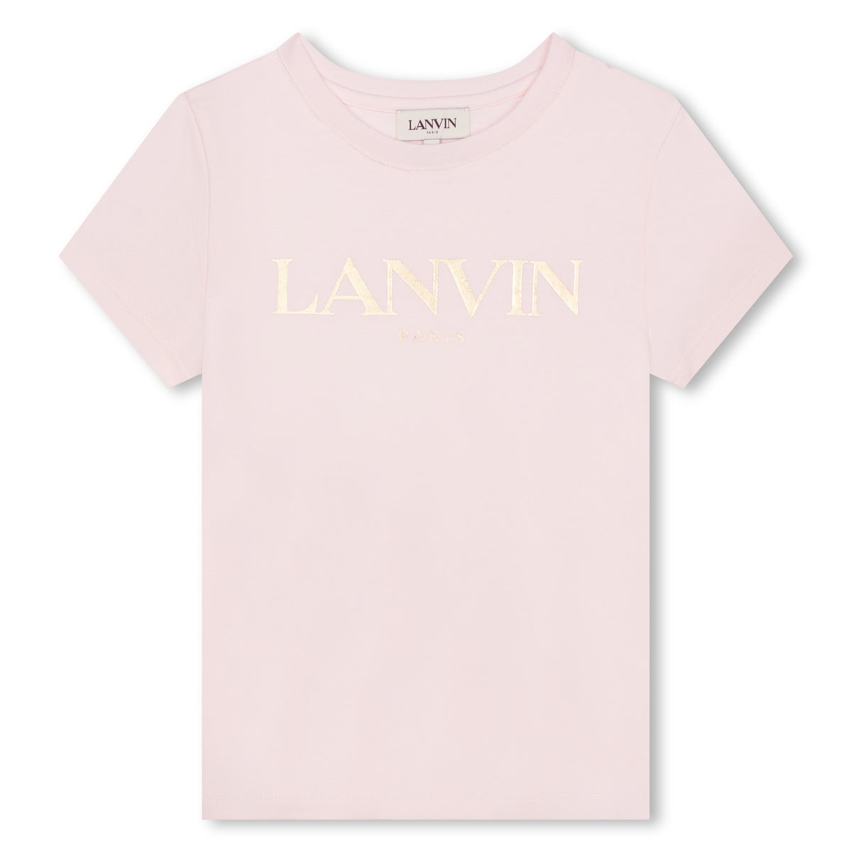 Lanvin Tshirt Logo Pink