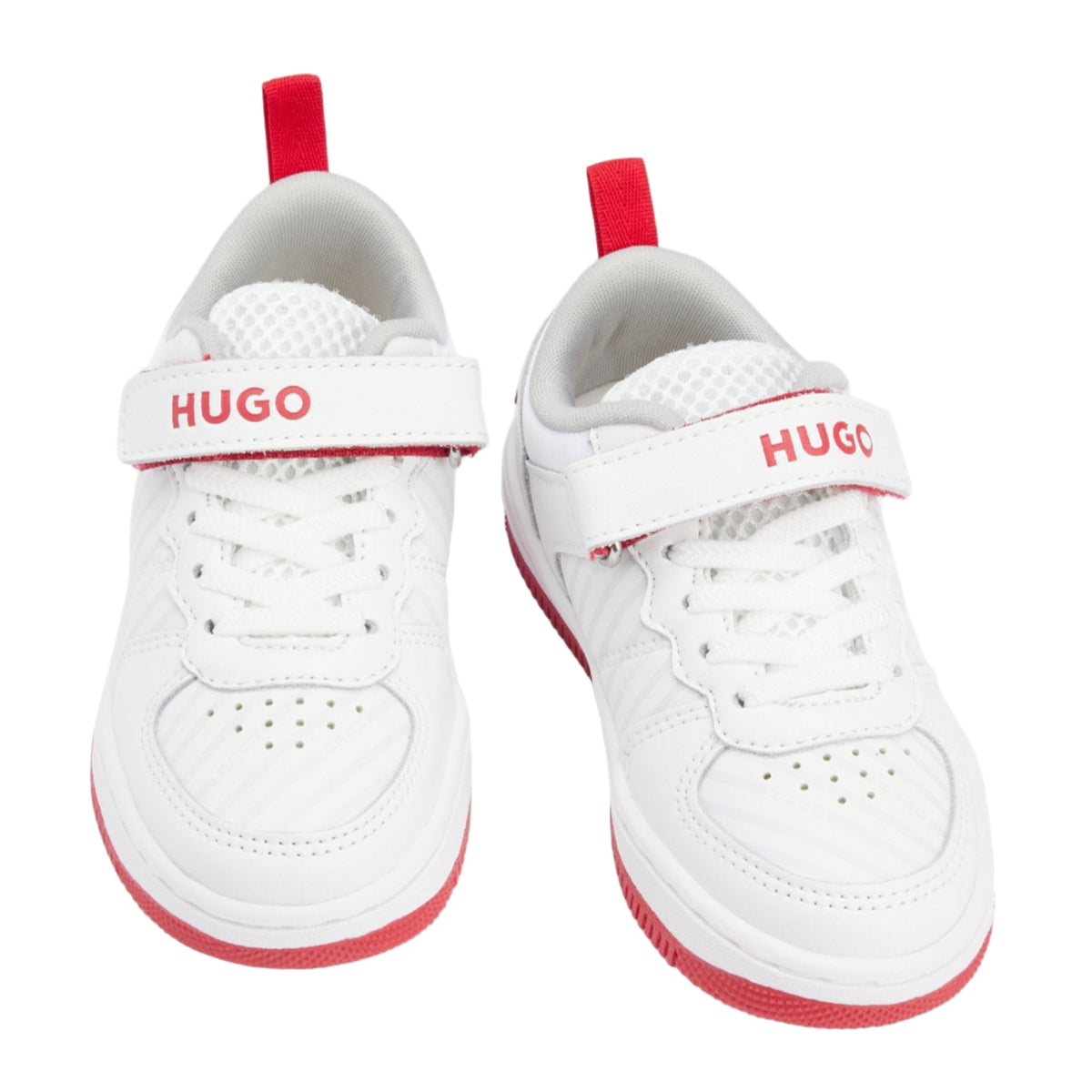 Hugo Sneaker Strap Logo White