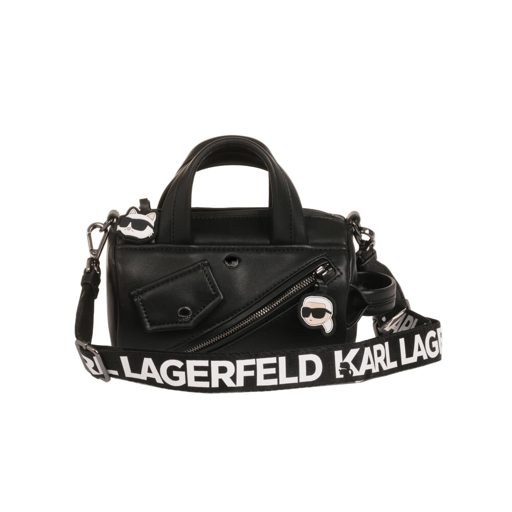Karl Lagerfeld Bag Handle Strap Logo Black