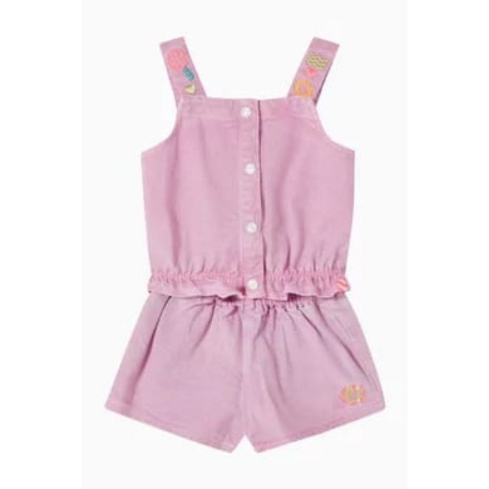 Billieblush Set Shorts And Top Marshmallow