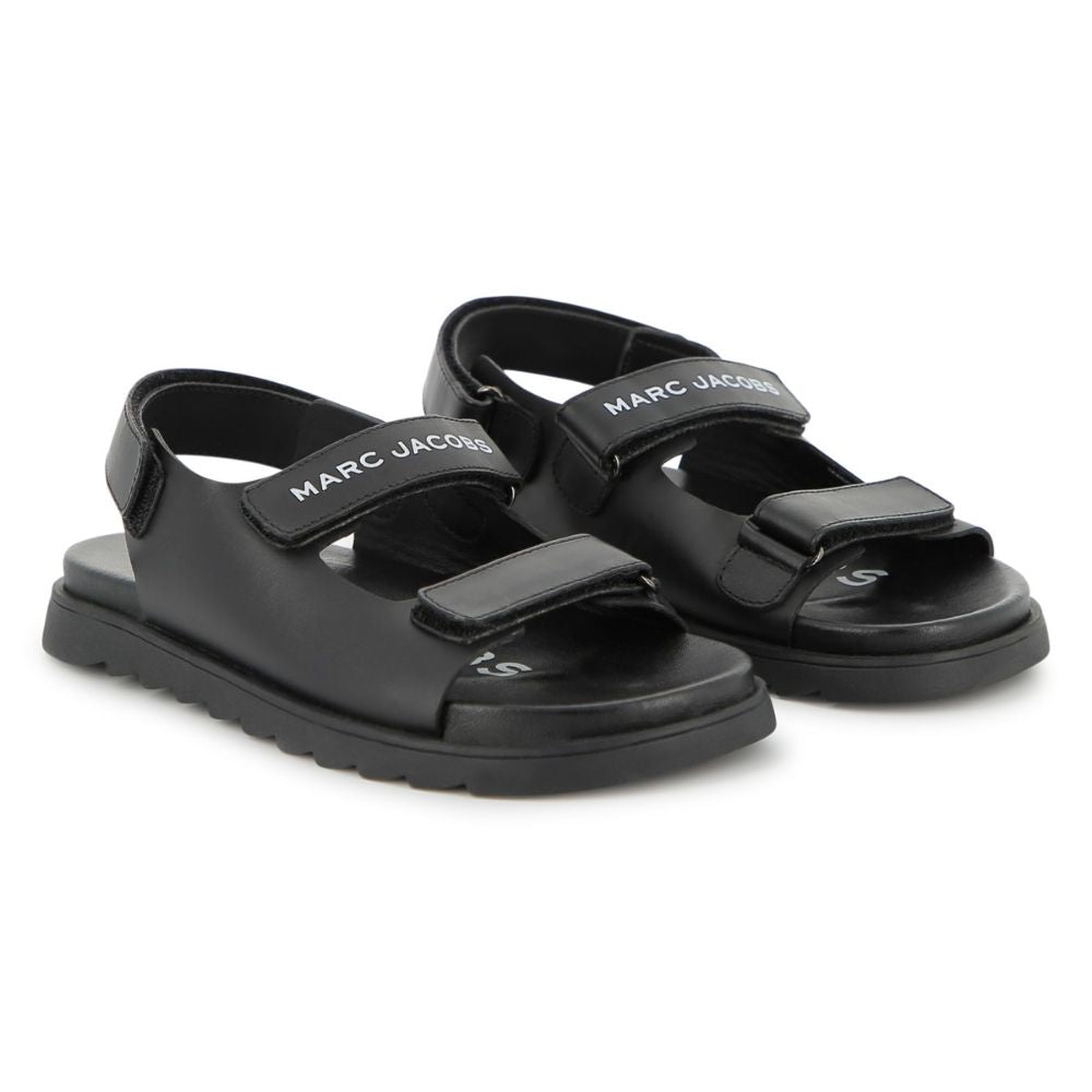 Marc Jacobs Sandals Logo Black