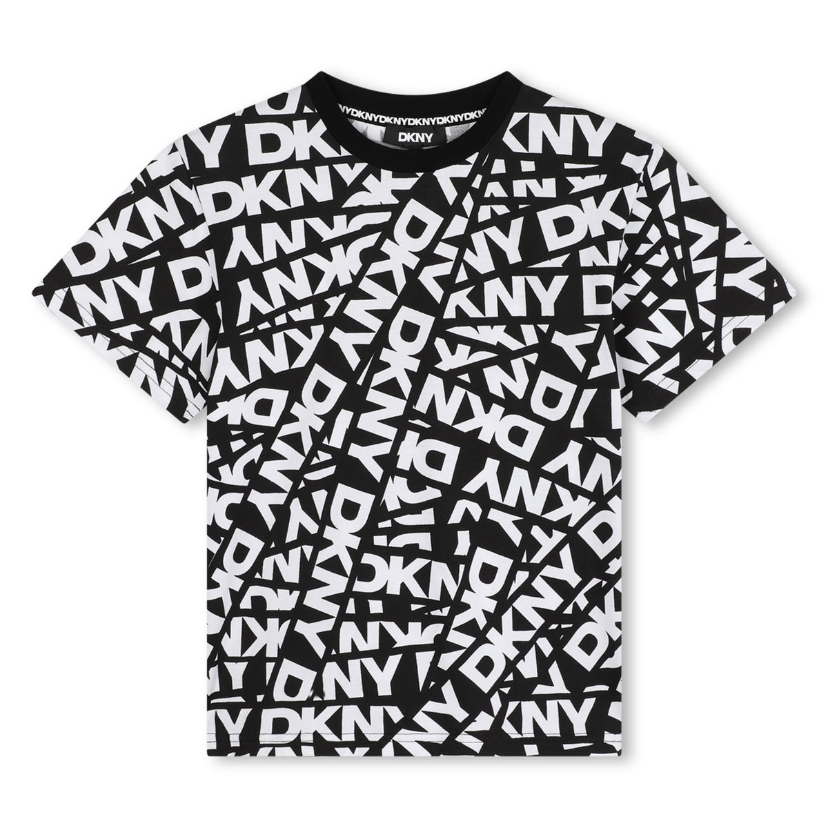 Dkny T-Shirt All Over Print Black