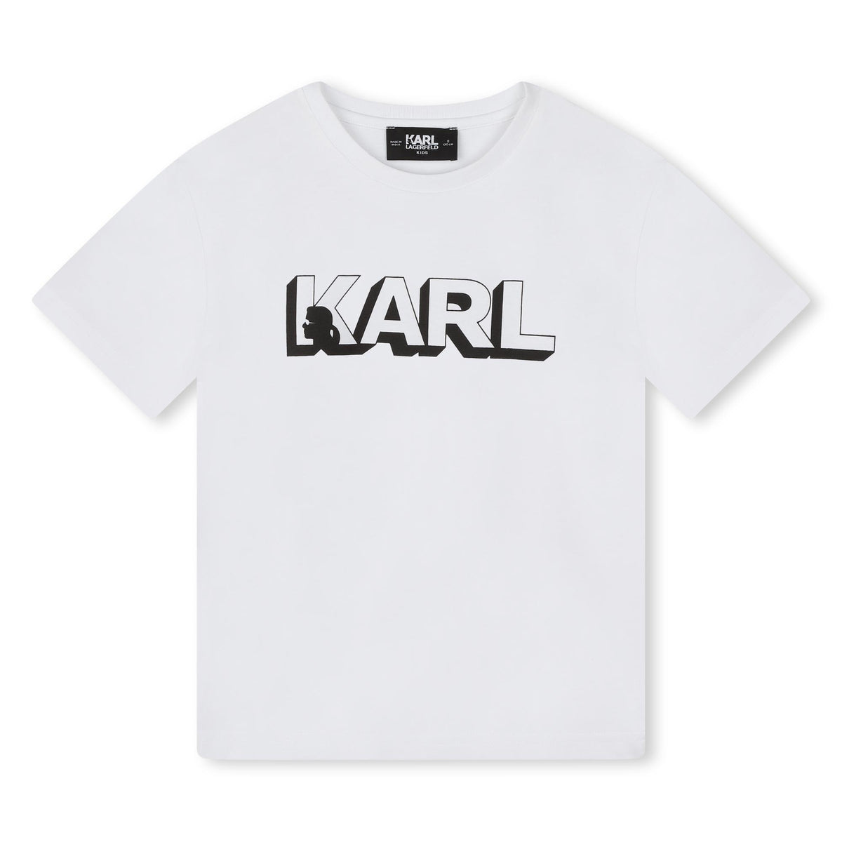 Karl Lagerfeld T-Shirt Bold Logo White