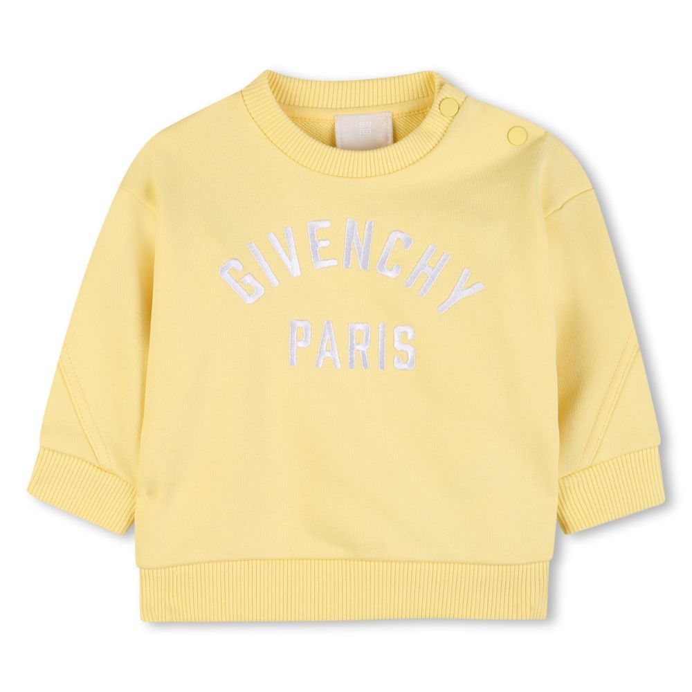 Givenchy Sweater Logo Whitetellow