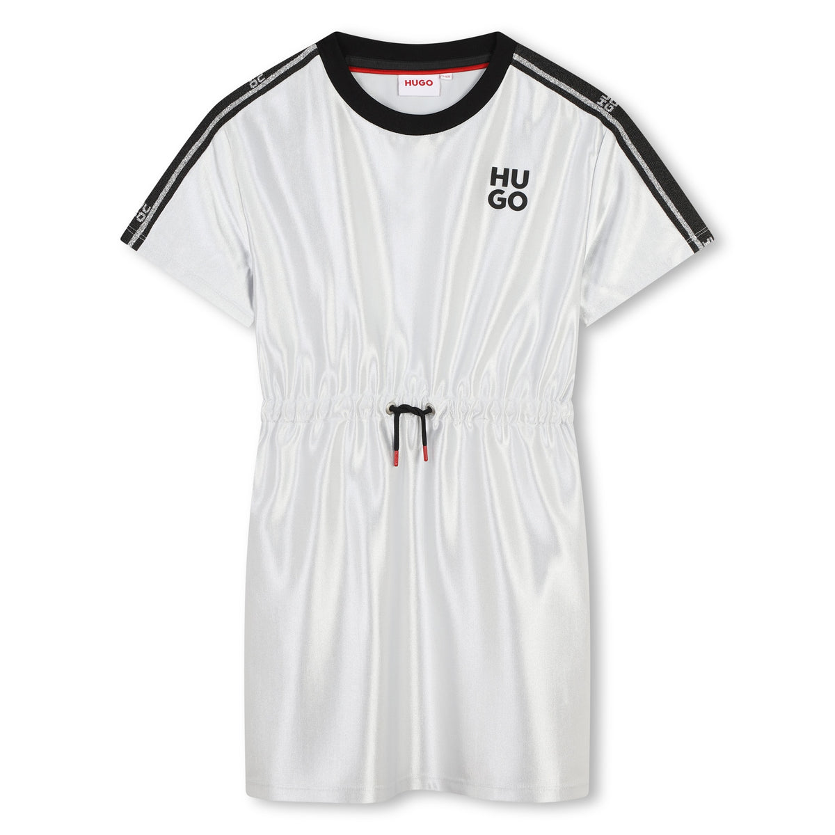 Hugo Dress Logo Black-White