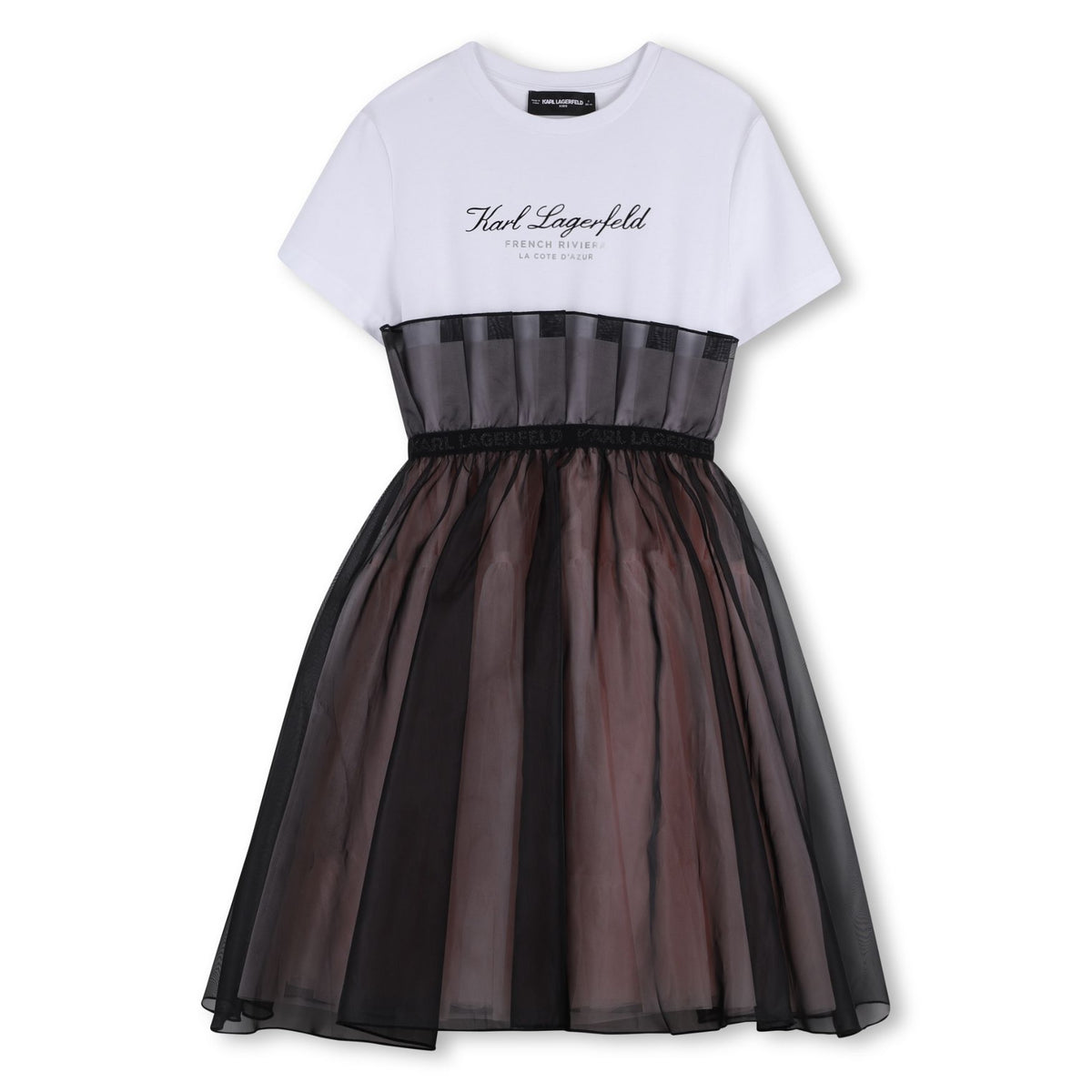 Karl Lagerfeld Dress Whiterose