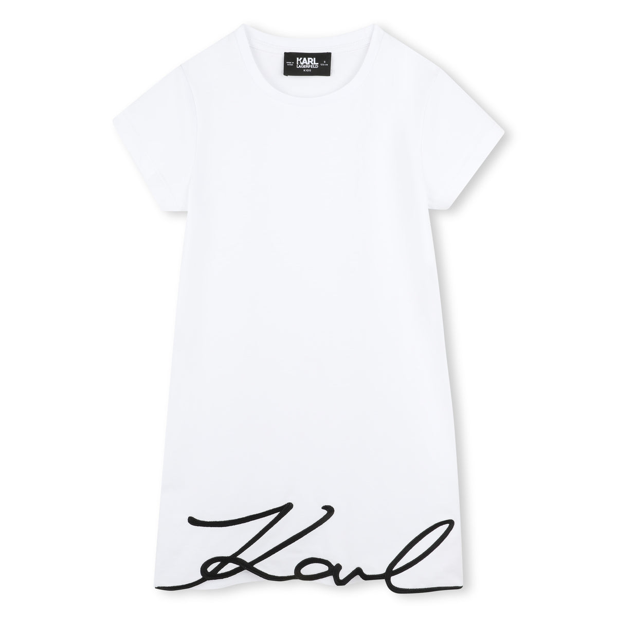 Karl Lagerfeld Dress Logo Print White