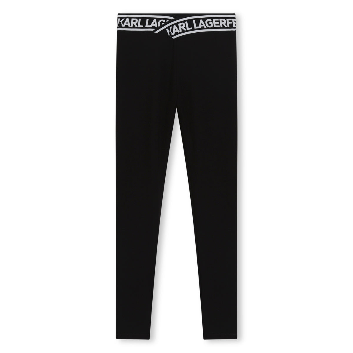 Karl Lagerfeld Leggings Logo Waist Black