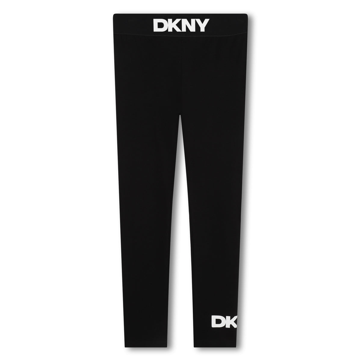 Dkny Leggings Waist Logo Black