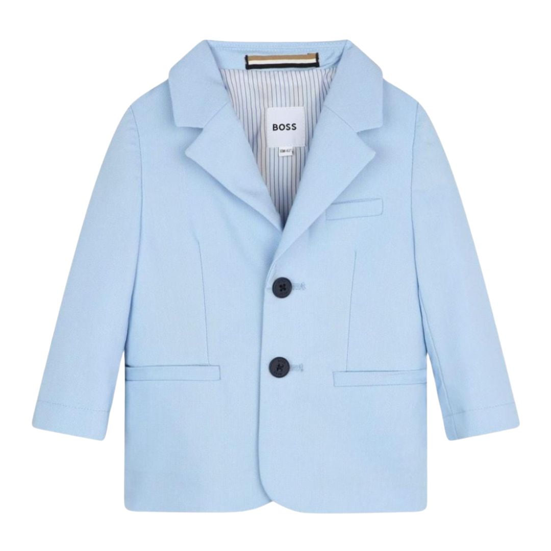 Boss Jacket Infants Ceremony Blue