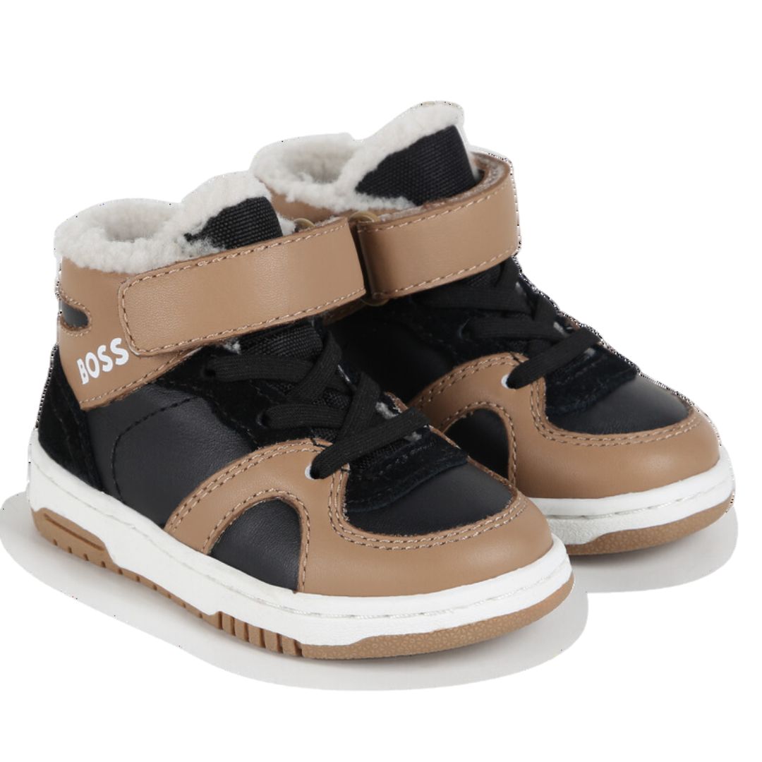 Boss Sneaker High Top Brown Black