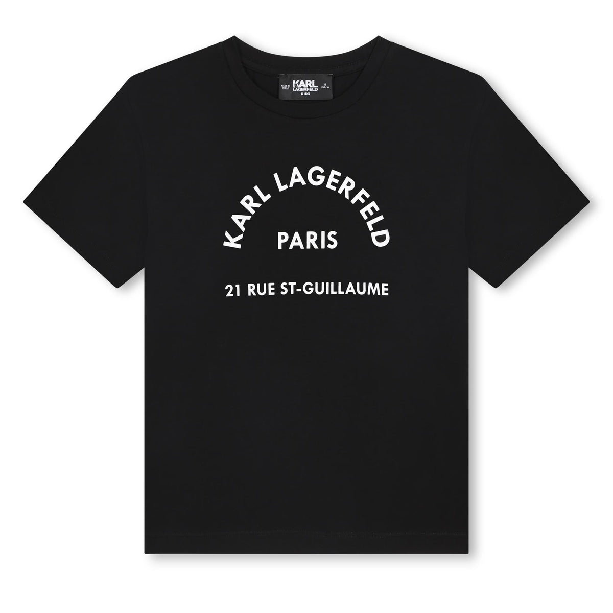 Karl Lagerfeld T-Shirt Midnight Paris Black