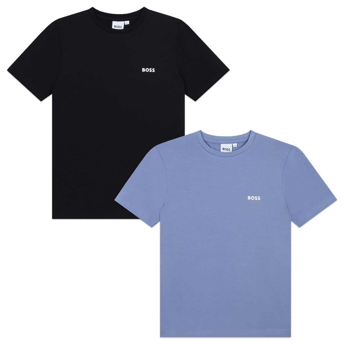 Boss T-Shirt 2Pack Essential Black-Blue