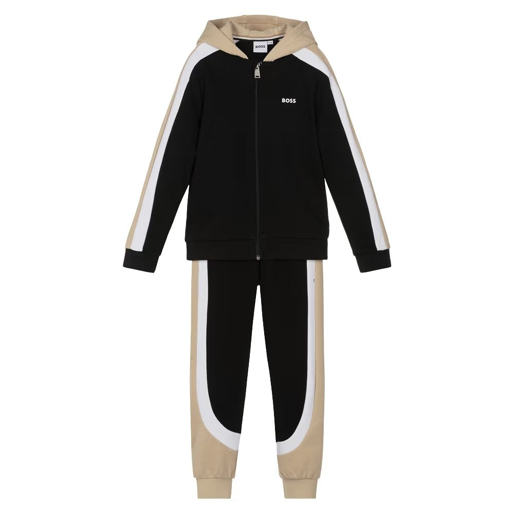 Boss Trackset Hoodie & Joggers Blackbeige