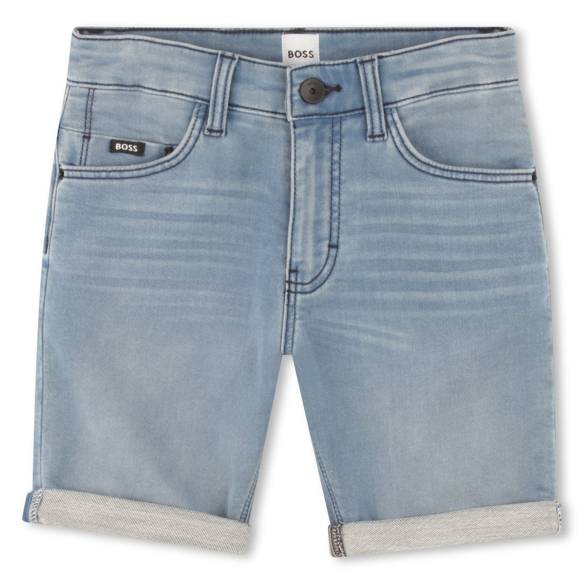 Boss Shorts Denim Essential Double Stone