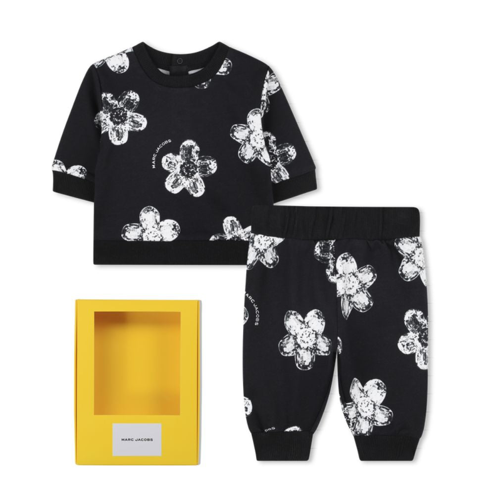 Marc Jacobs Track Suit Aop Black-White