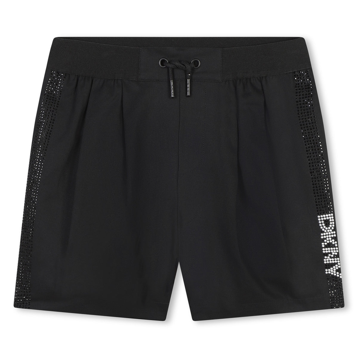 Dkny Shorts Vertical Logo Black