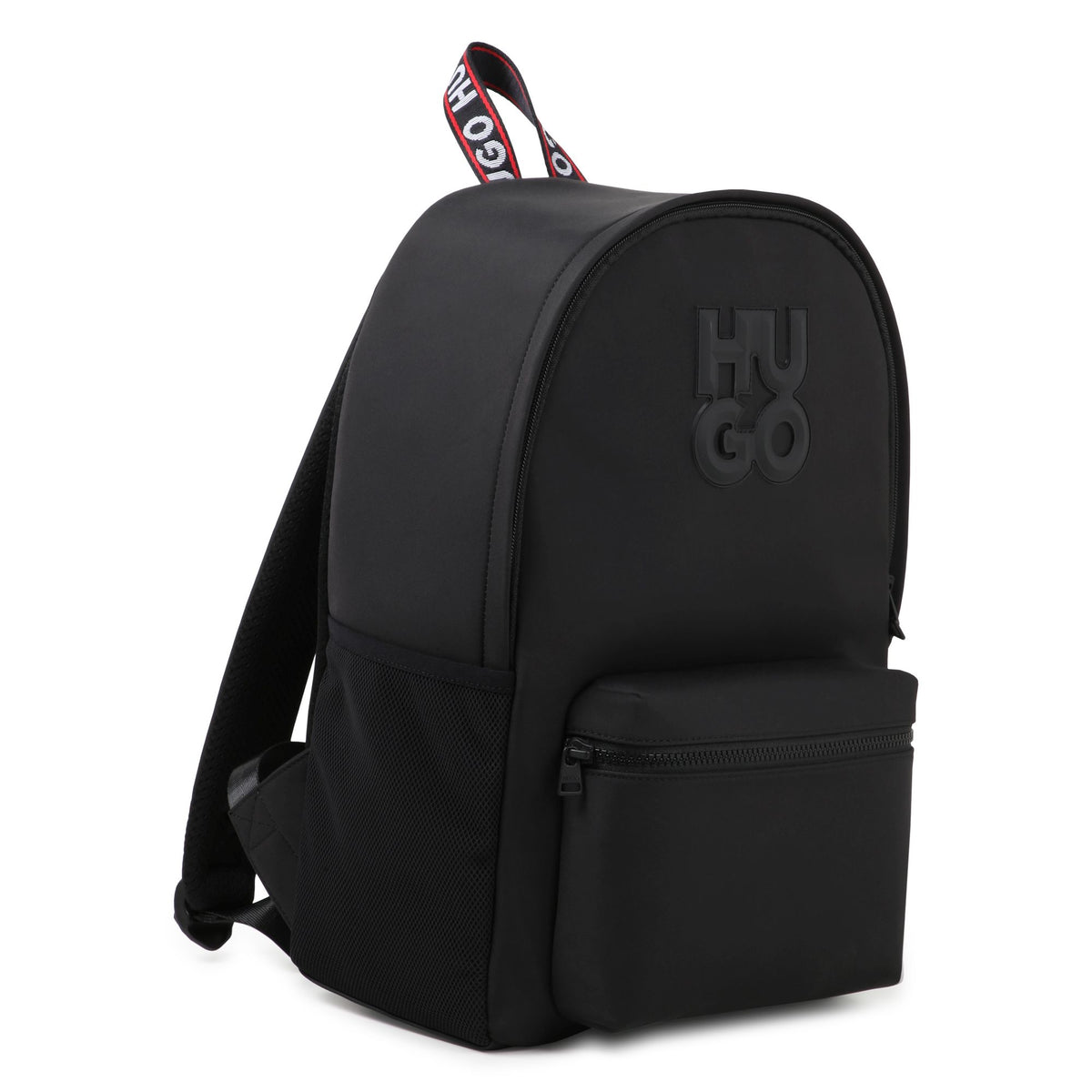 Hugo Backpack Logo Black