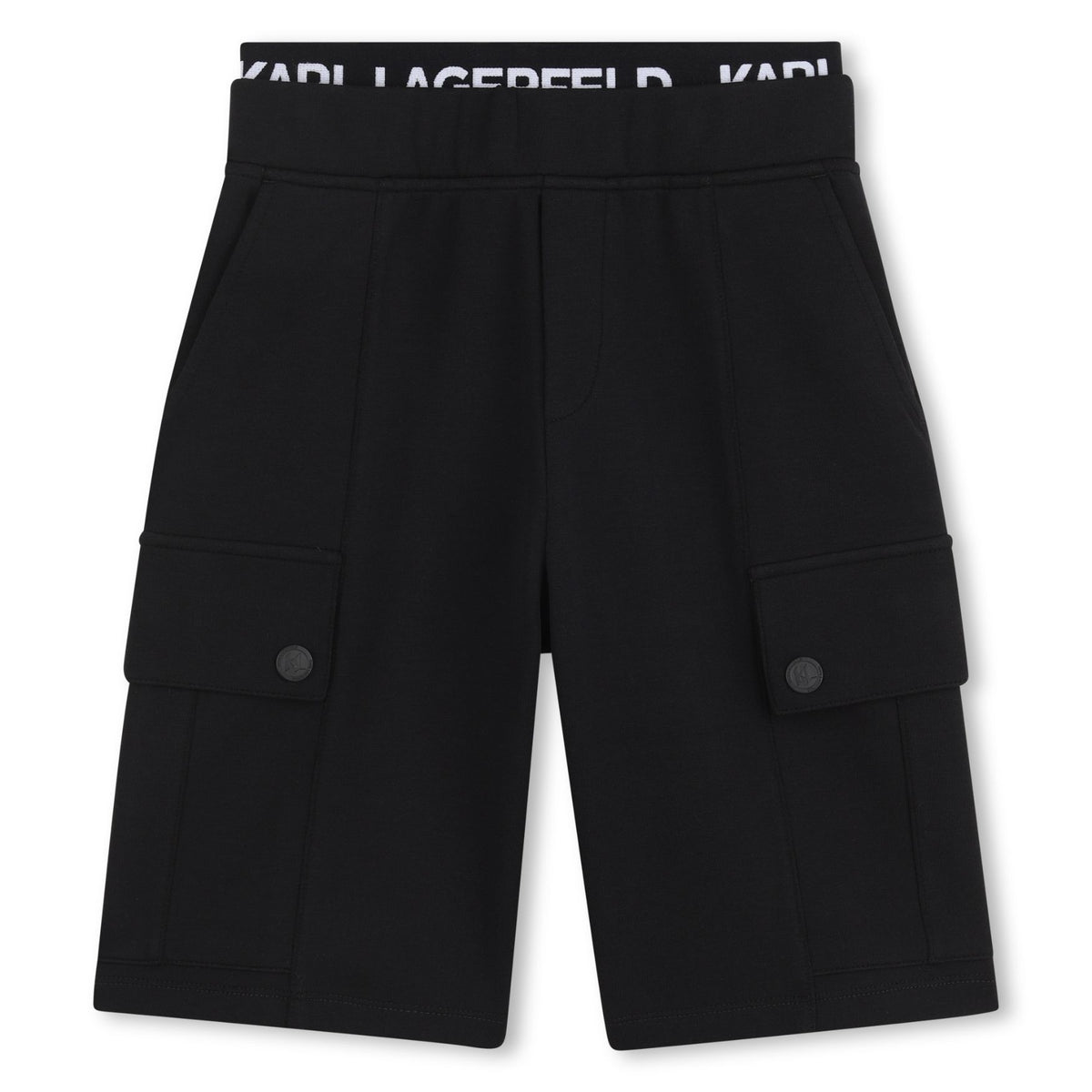 Karl Lagerfeld Shorts Logo Black