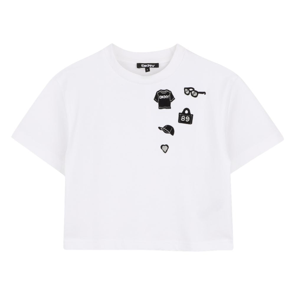 Dkny Tshirt Logo White