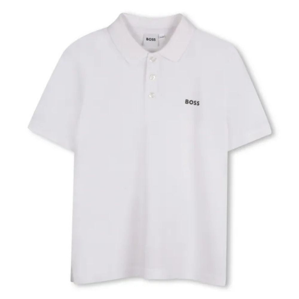 Boss Golfer Logo White