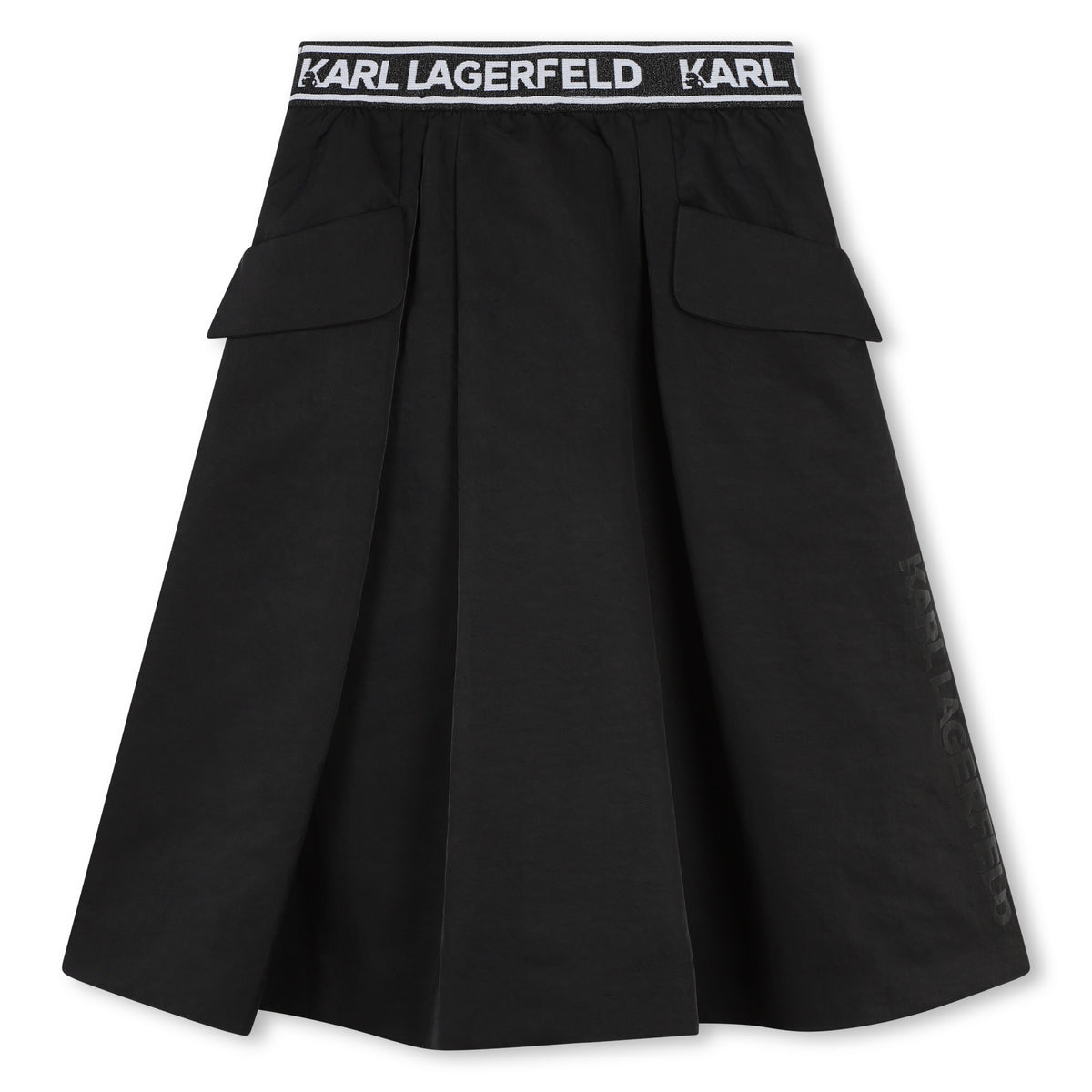 Karl Lagerfeld Skirt Track N Rings Black