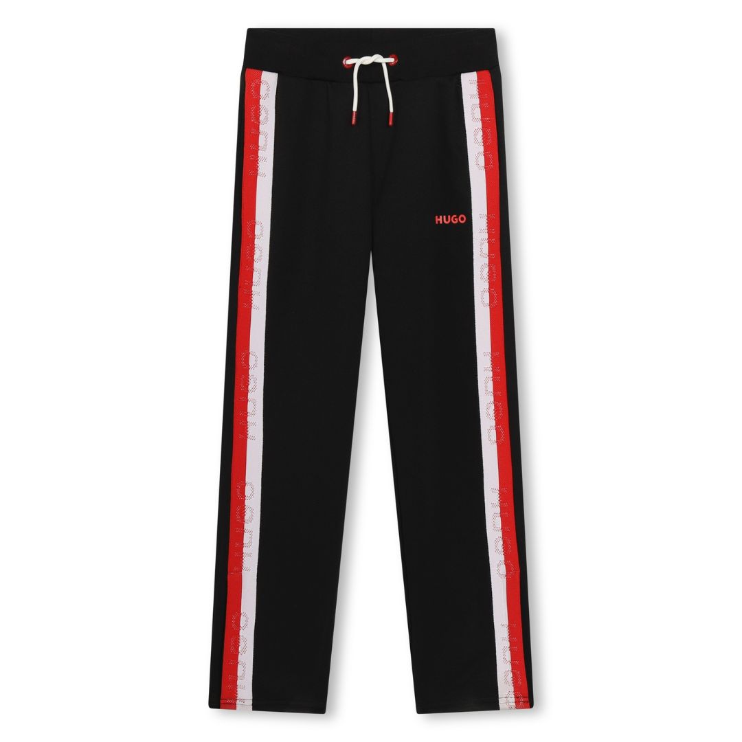 Hugo Trackpants Stripe Black