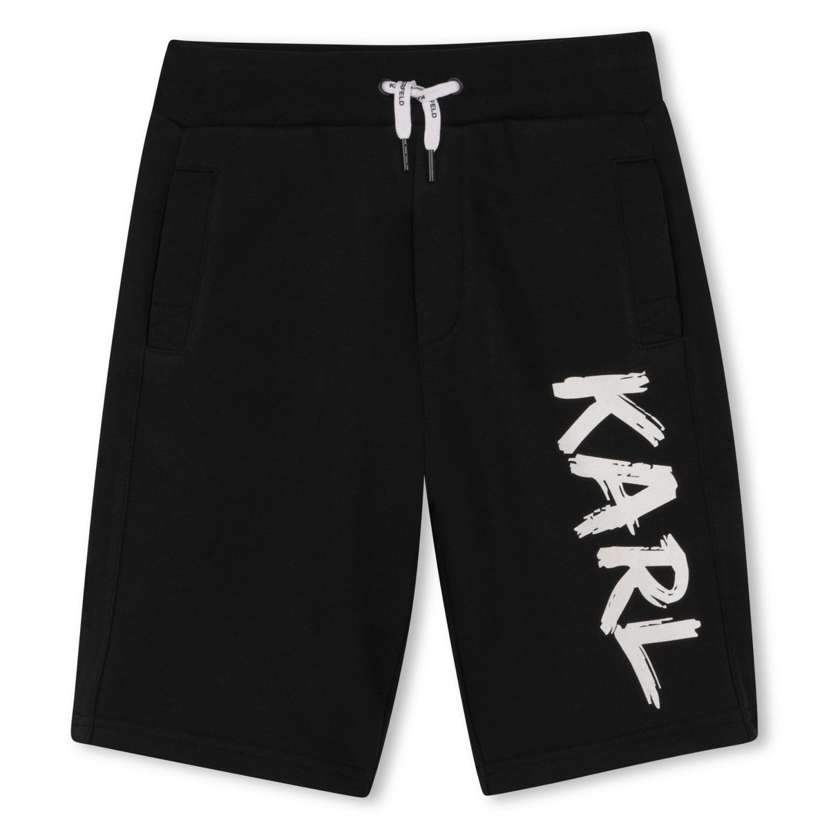 Karl Lagerfeld Shorts Logo Black