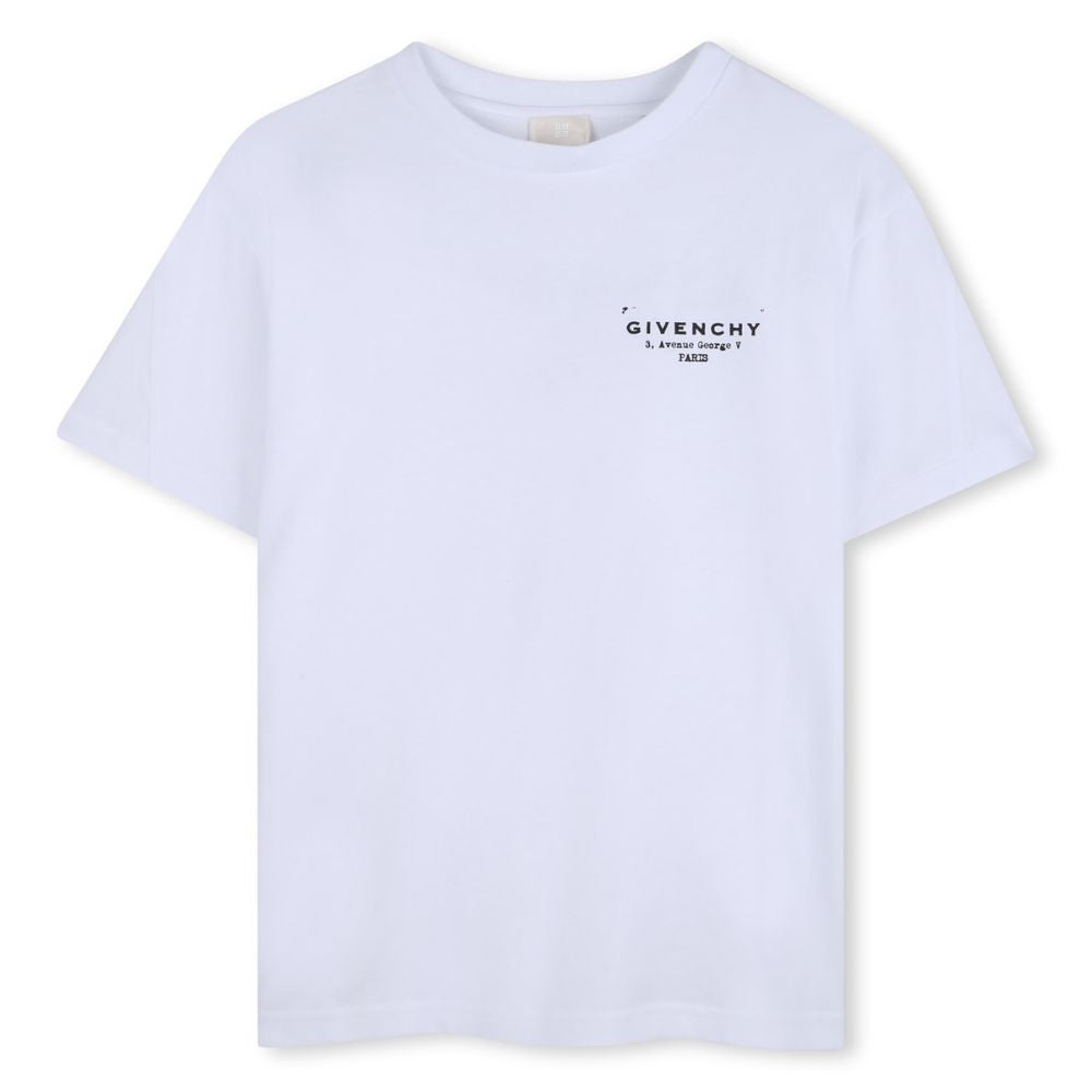 Givenchy Tshirt Logo White